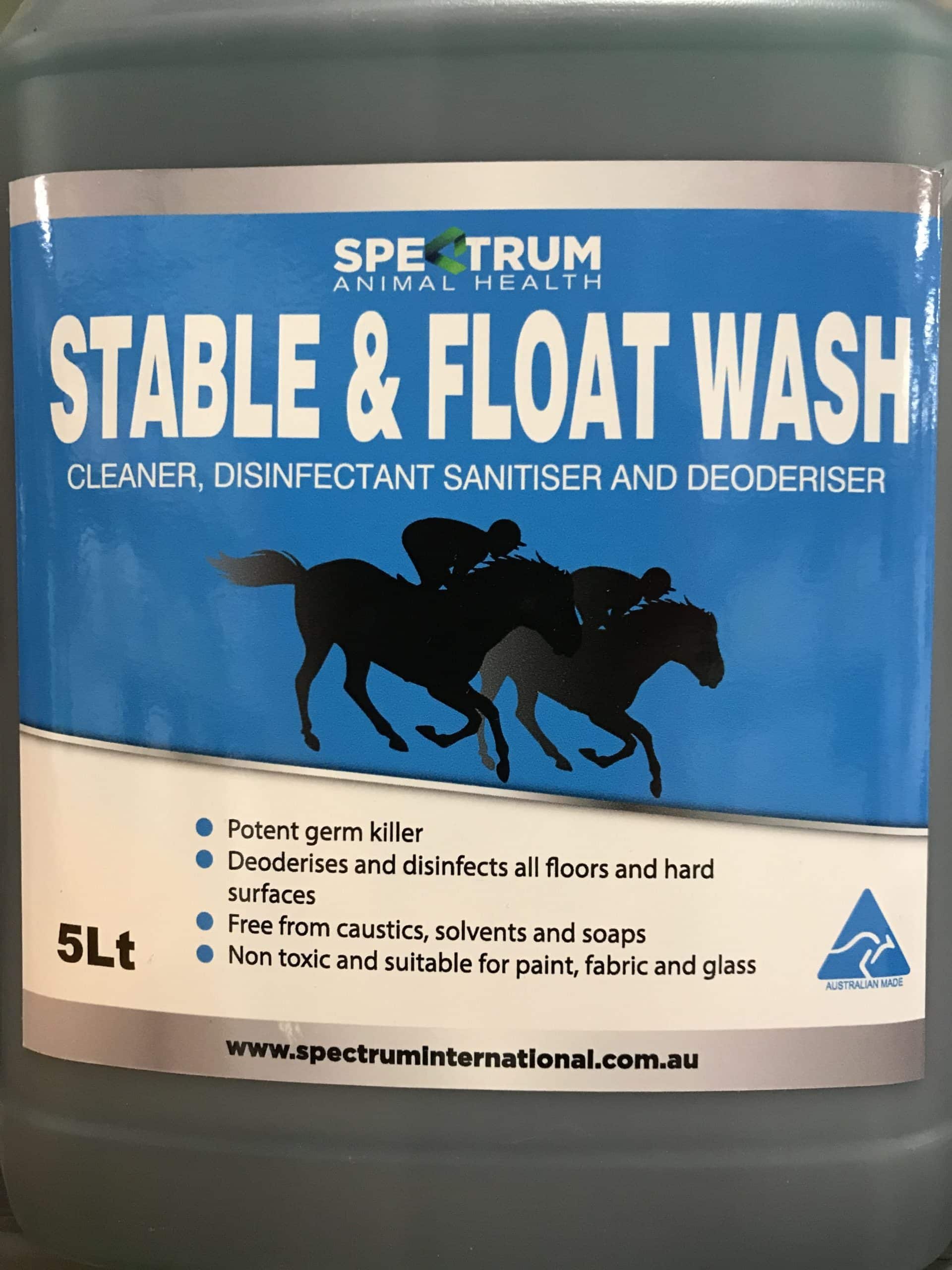 Spectrum Stable & Float Wash 5L Southwest Stockfeeds
